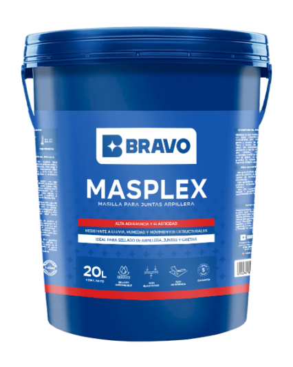 Masilla para Juntas Arpillera – Masplex – Blanco Hueso – 20L
