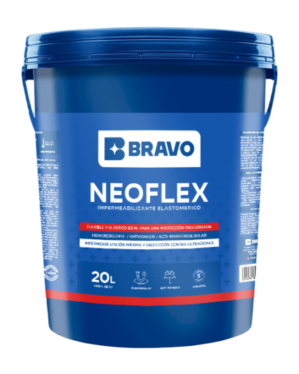 Impermeabilizante Elastomérico para Techos – Neoflex – Blanco – 20L